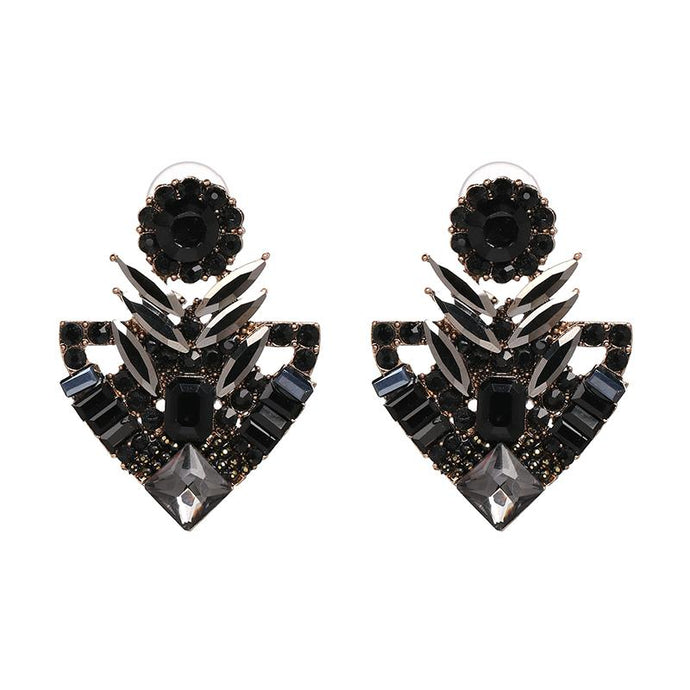 Antha Earrings by MAYA - Black