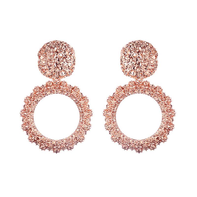 BELLY Earrings by MAYA - Rose Gold