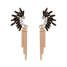 Load image into Gallery viewer, CHER Earrings by MAYA - Black