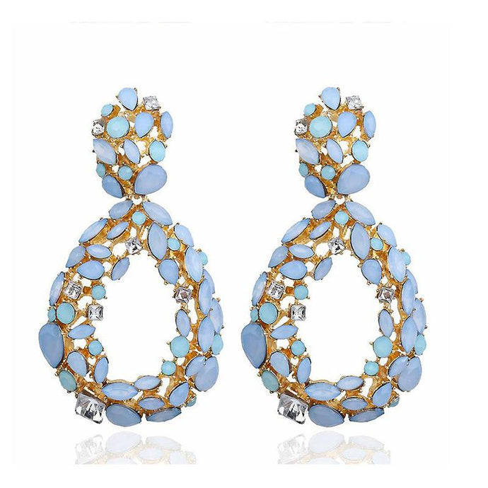 DONNA Earrings by MAYA - Blue