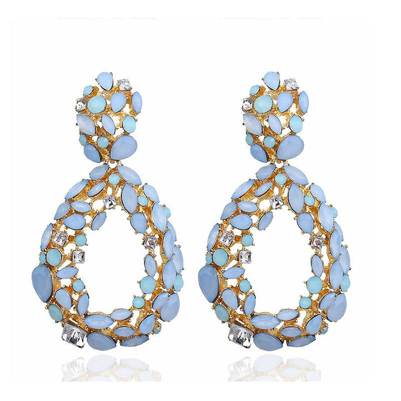 DONNA Earrings by MAYA - Blue