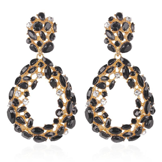 DONNA Earrings by MAYA - Black