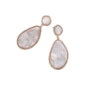 GURTIE Earrings by MAYA - Clear