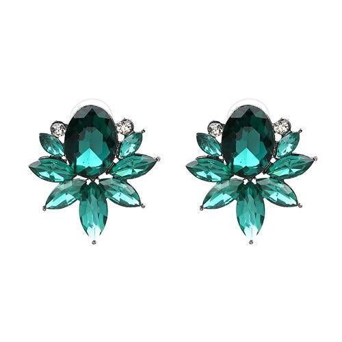 JUNY Earrings by MAYA - Emerald