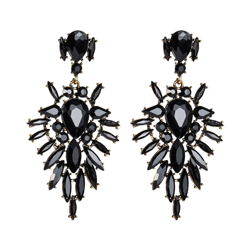 ORANGY Earrings by MAYA - Black