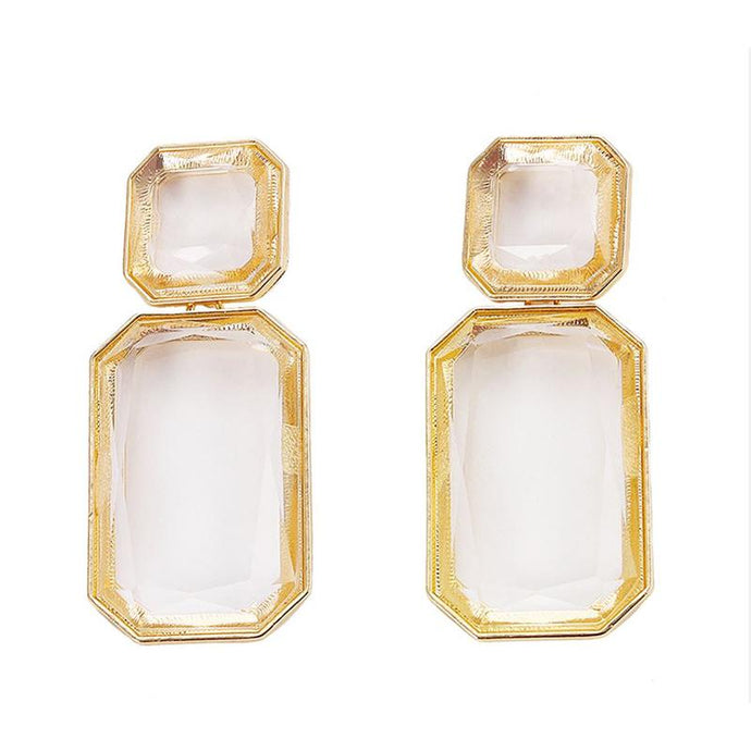 Pumpa Earrings by MAYA - Clear
