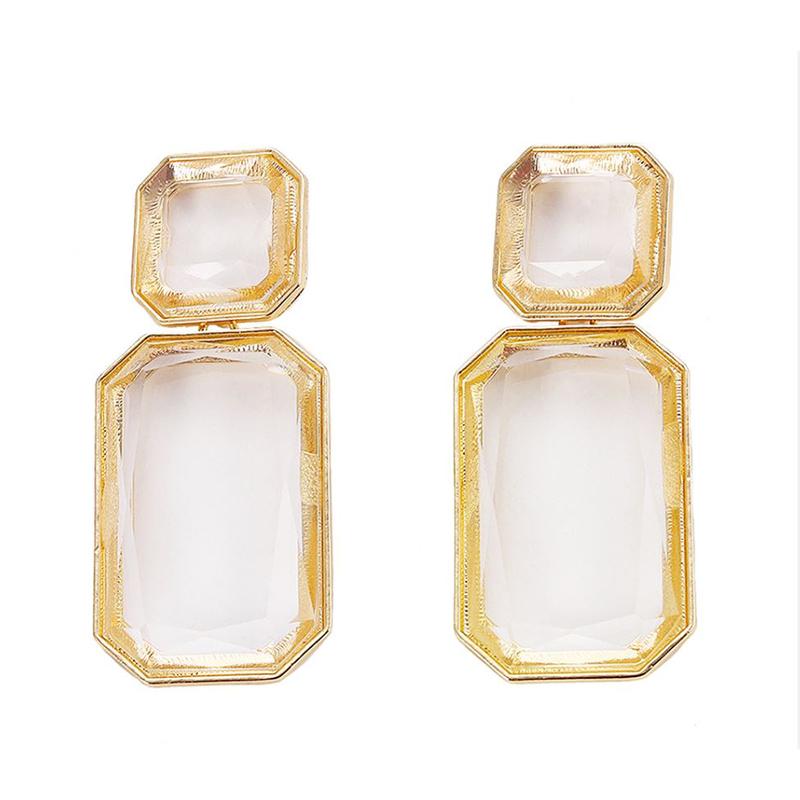 Pumpa Earrings by MAYA - Clear