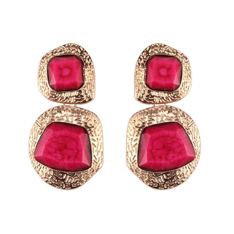 Queenz Earrings by MAYA - Pink
