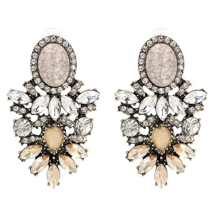 SAMAR Earrings by MAYA - Brown