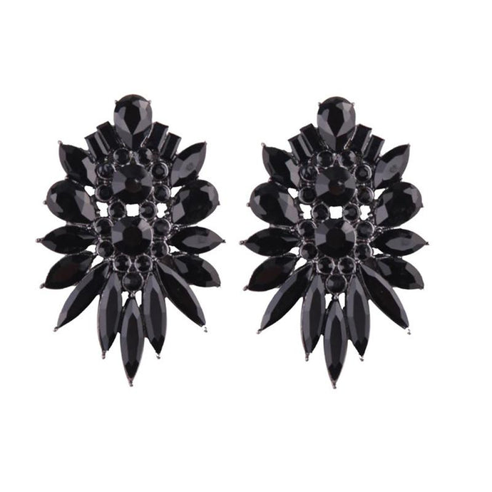 ZIKAN Earrings by MAYA - Black