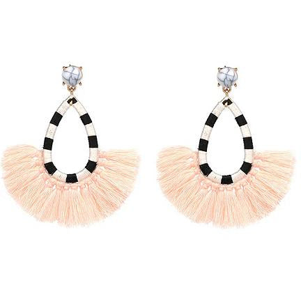 ZOE Earrings by MAYA - Peach